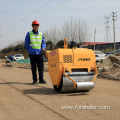 Single Drum Manual Vibrating Road Roller for Compaction Work
